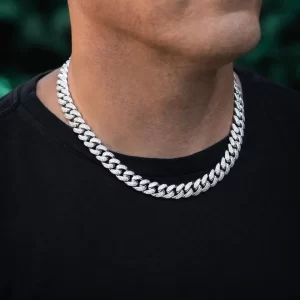 925 Sterling Silver Cuban Link Chain 12mm