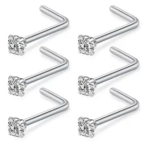 925 Silver Nose Pins