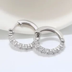 925 Lady Earrings Silver With CZ