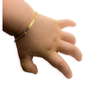 10k Baby Bracelets Engraved