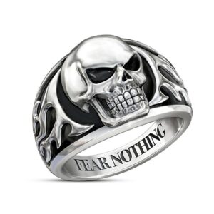 Silver Skull Rings For Men And Women