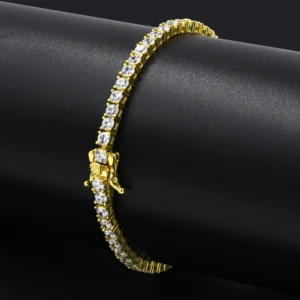 RADIOSUS 925 SILVER MOISSANITE BRACELET 3MM